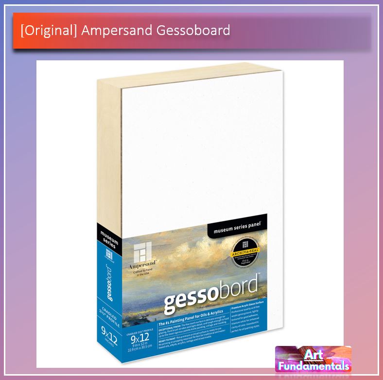 The Ampersand Gessobord - 9x12 1/8" Flat Panel