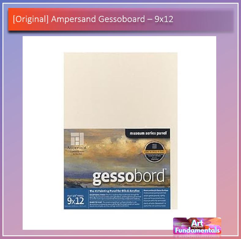 The Ampersand Gessobord - 9x12 1/8" Flat Panel