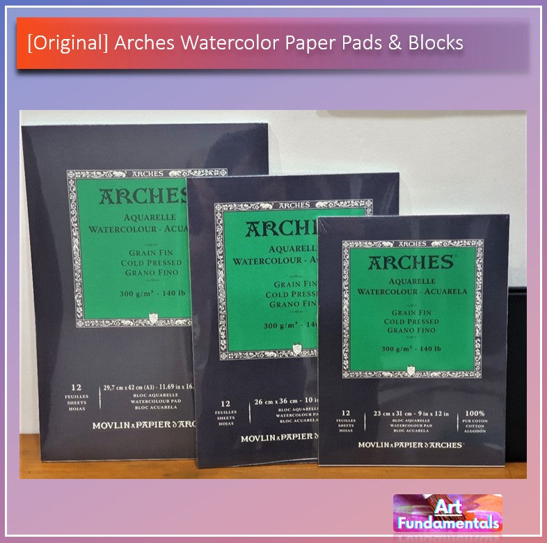Arches Watercolor Paper Pads & Blocks