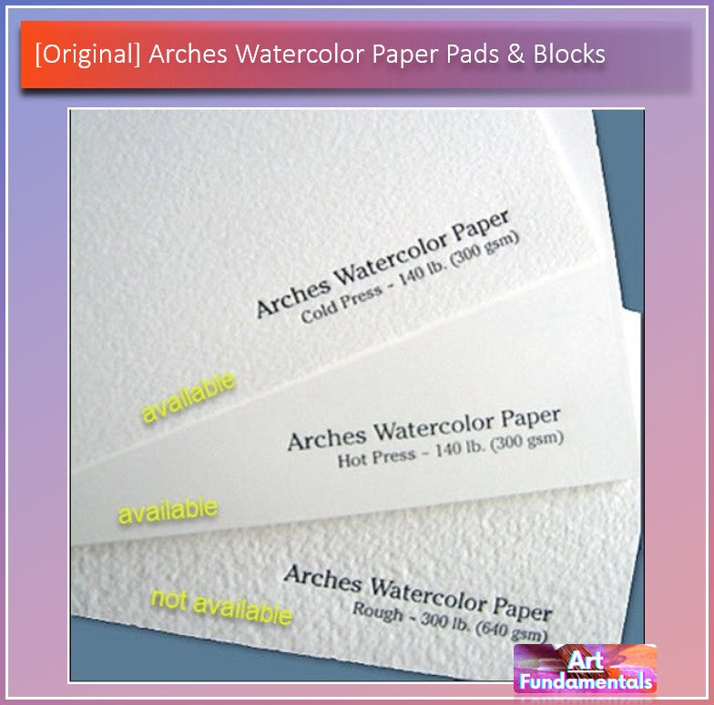 Arches Watercolor Paper Pads & Blocks