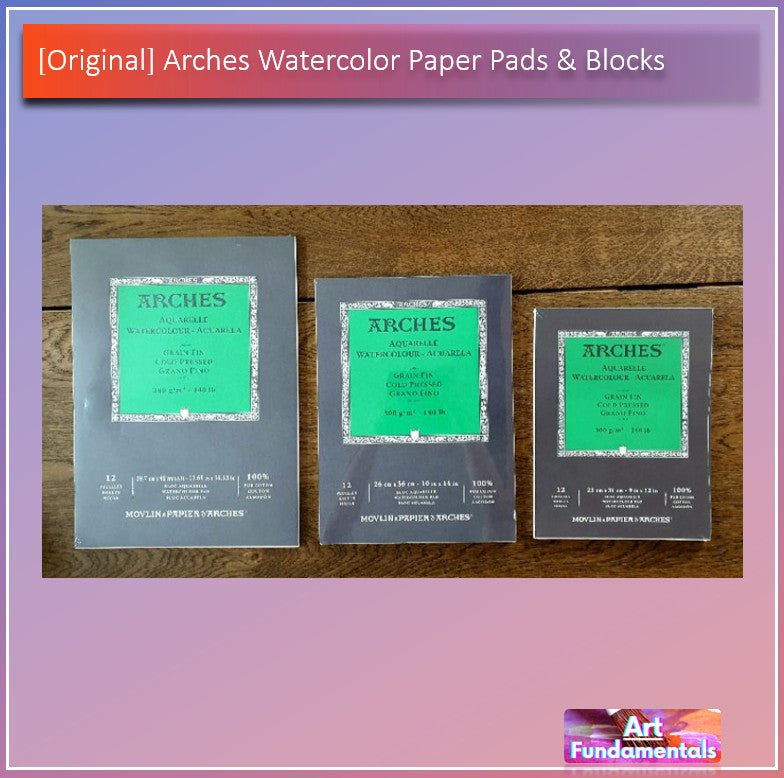 Arches Watercolor Paper Pads & Blocks