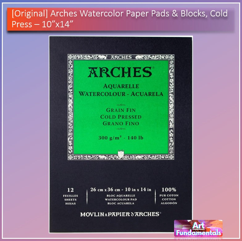 Arches Watercolor Paper Pads & Blocks