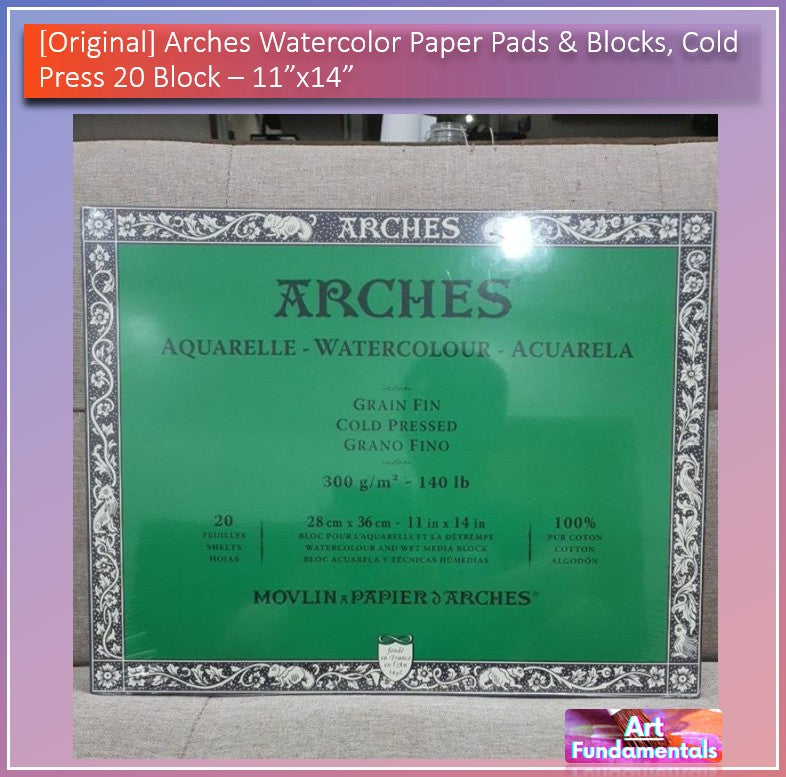 Arches Watercolor Paper Pads & Blocks