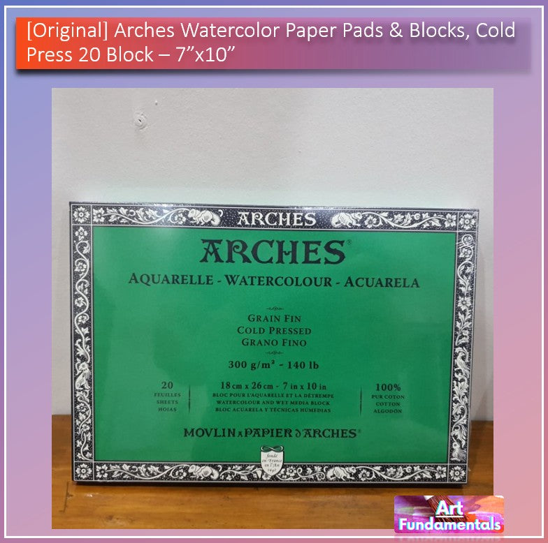 Arches Watercolor Paper Pads & Blocks