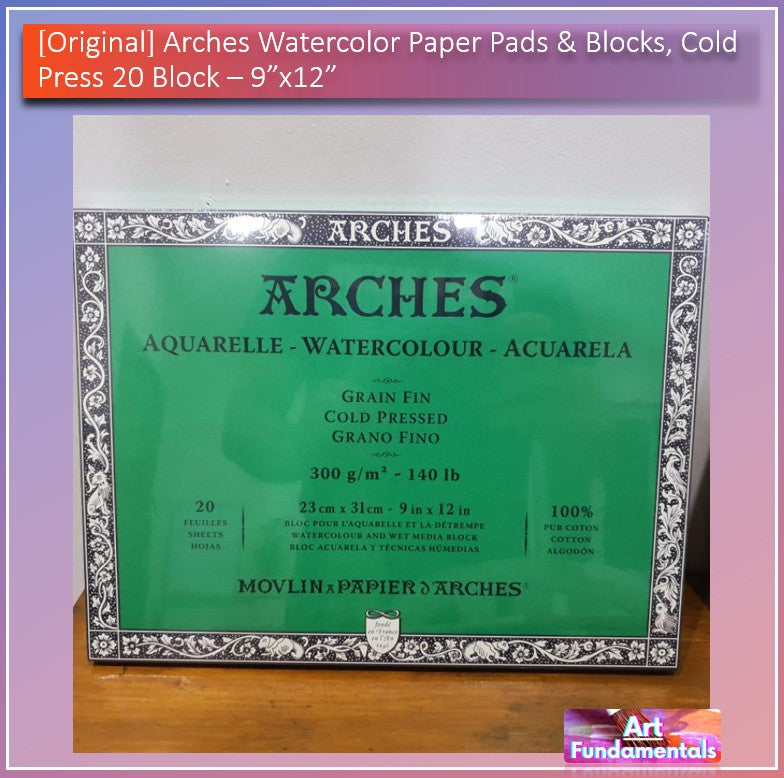 Arches Watercolor Paper Pads & Blocks