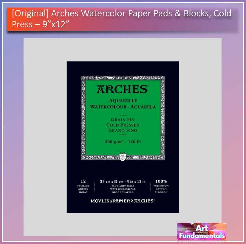 Arches Watercolor Paper Pads & Blocks