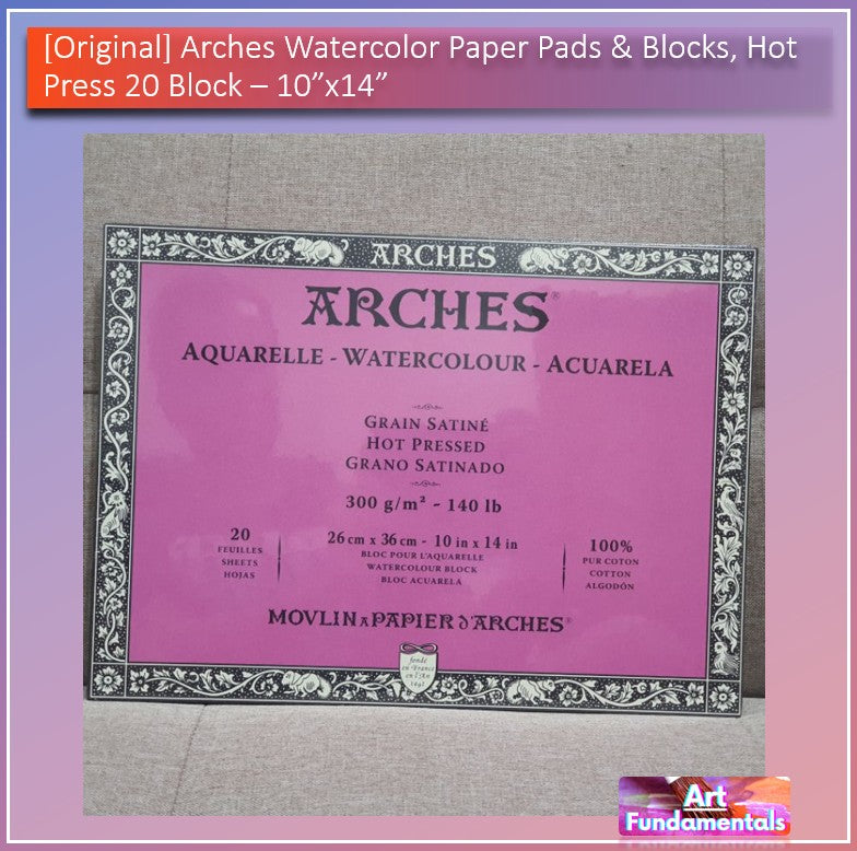 Arches Watercolor Paper Pads & Blocks