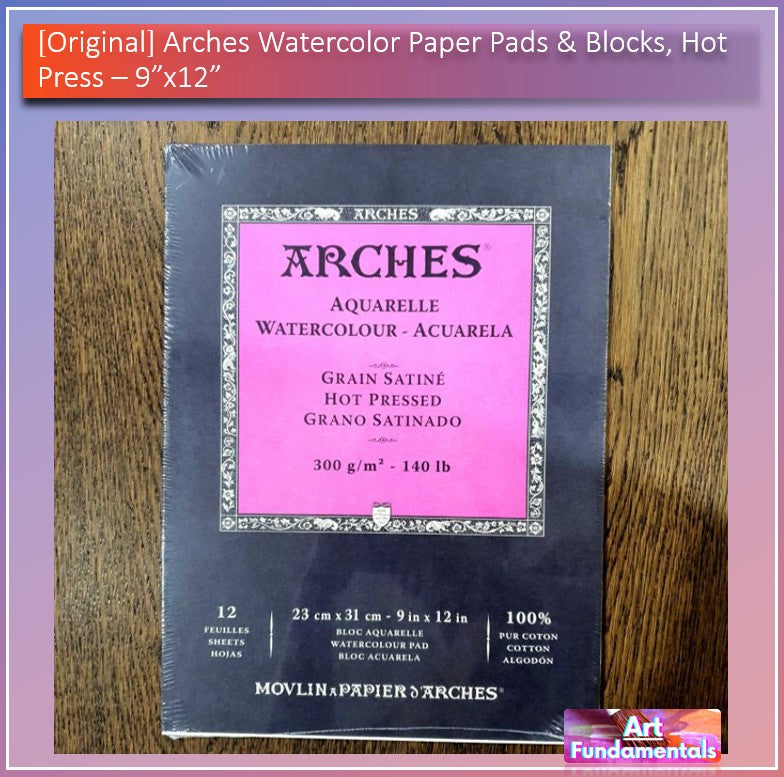 Arches Watercolor Paper Pads & Blocks