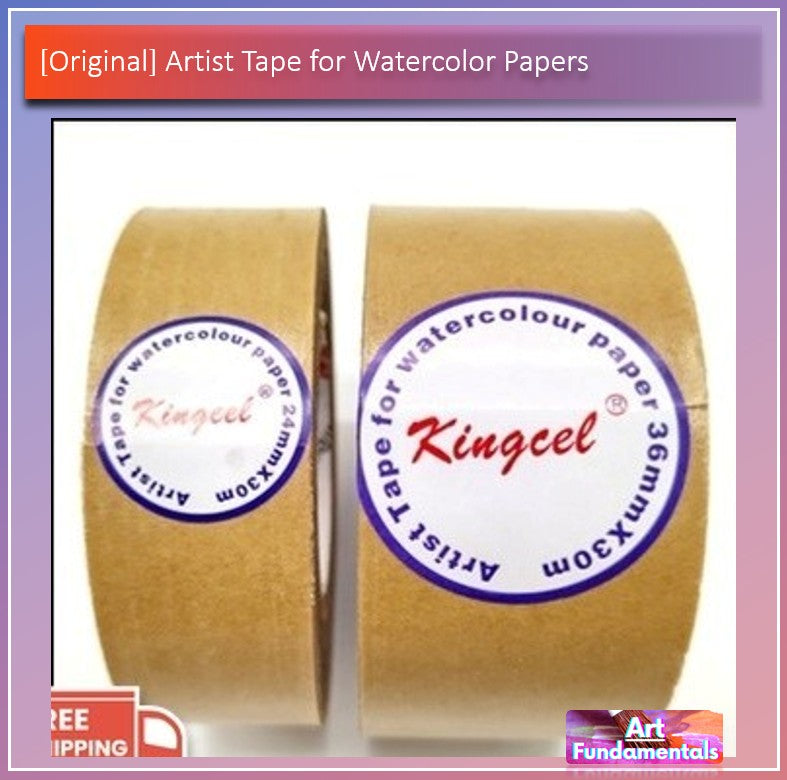 Artist Tape for Watercolor Papers