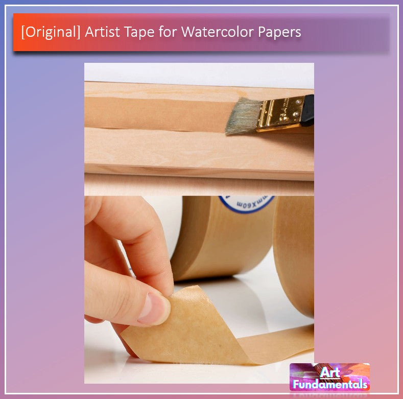 Artist Tape for Watercolor Papers