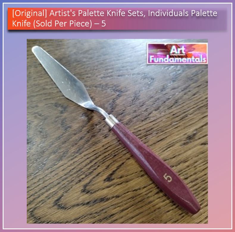 Artist's Palette Knife Sets, Individuals Palette Knife Sold Per Piece