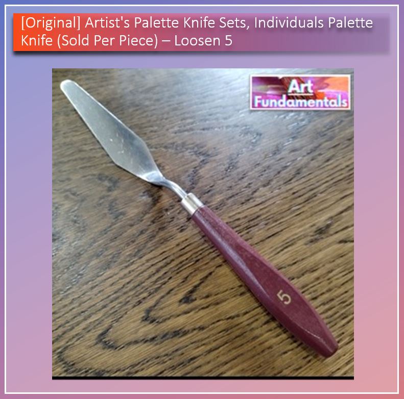 Artist's Palette Knife Sets, Individuals Palette Knife Sold Per Piece
