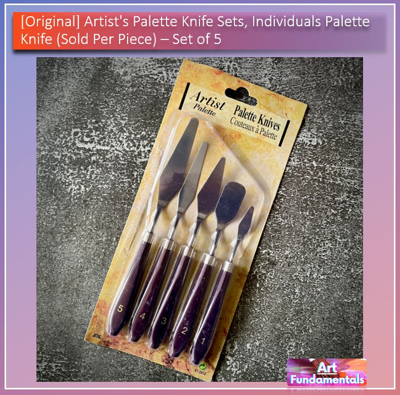 Artist's Palette Knife Sets, Individuals Palette Knife Sold Per Piece