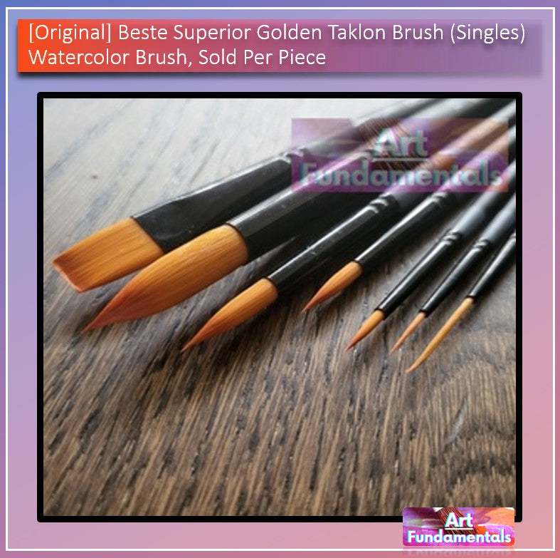 Beste Superior Golden Taklon Brush (Singles)