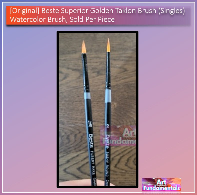 Beste Superior Golden Taklon Brush (Singles)