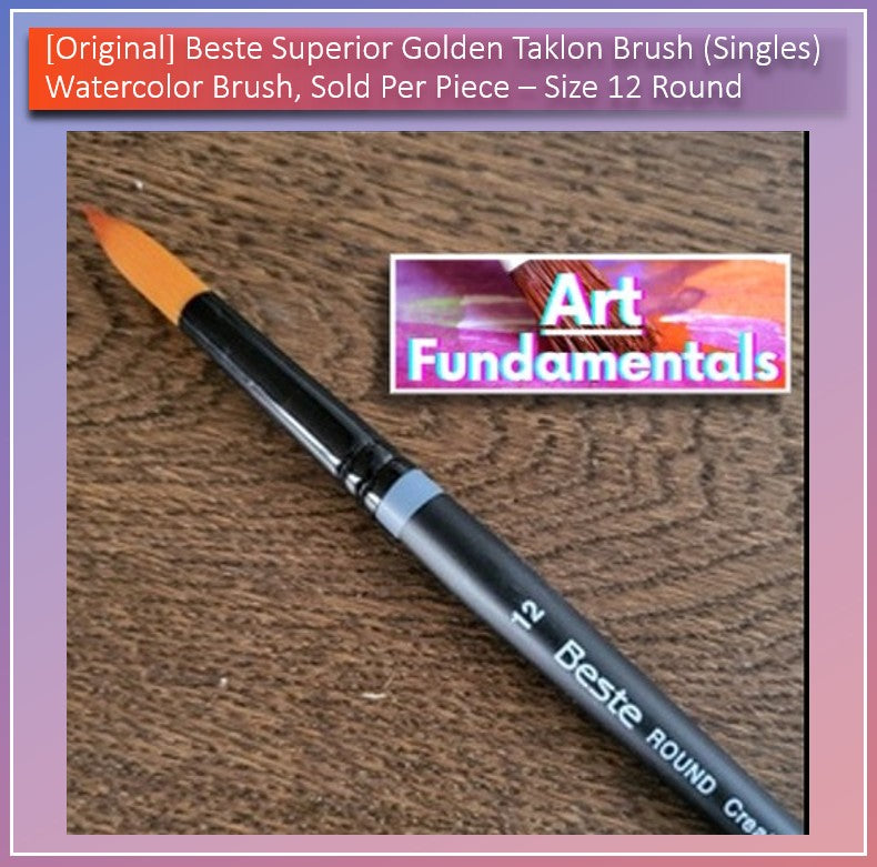 Beste Superior Golden Taklon Brush (Singles)