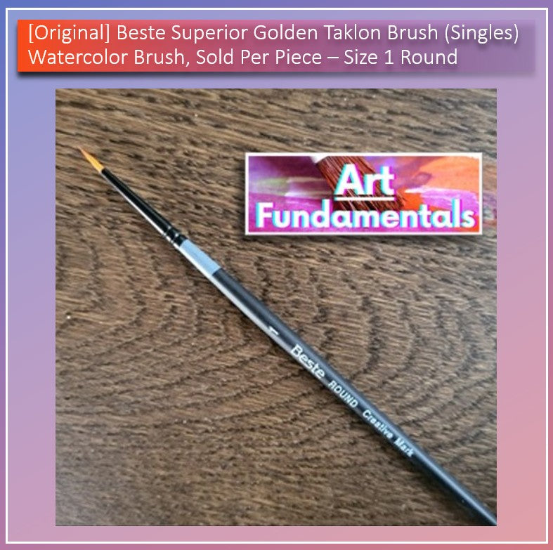 Beste Superior Golden Taklon Brush (Singles)