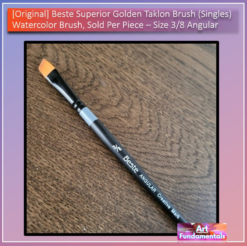 Beste Superior Golden Taklon Brush (Singles)