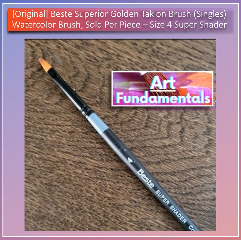 Beste Superior Golden Taklon Brush (Singles)