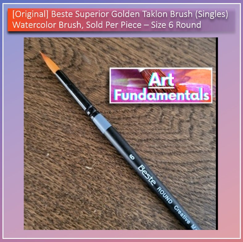 Beste Superior Golden Taklon Brush (Singles)