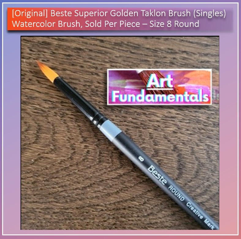 Beste Superior Golden Taklon Brush (Singles)