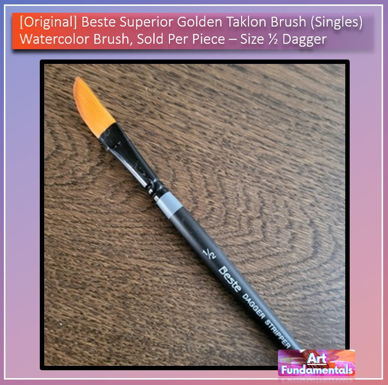 Beste Superior Golden Taklon Brush (Singles)