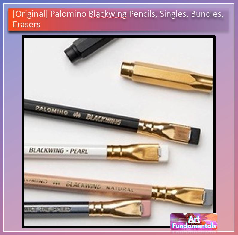 Palomino Blackwing Pencils, Singles, Bundles, Erasers, Php 159 ea @ 18 or more