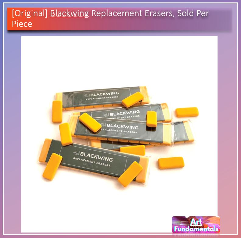 Blackwing Replacement Erasers (sold per piece, 20 php @9 pcs or more)