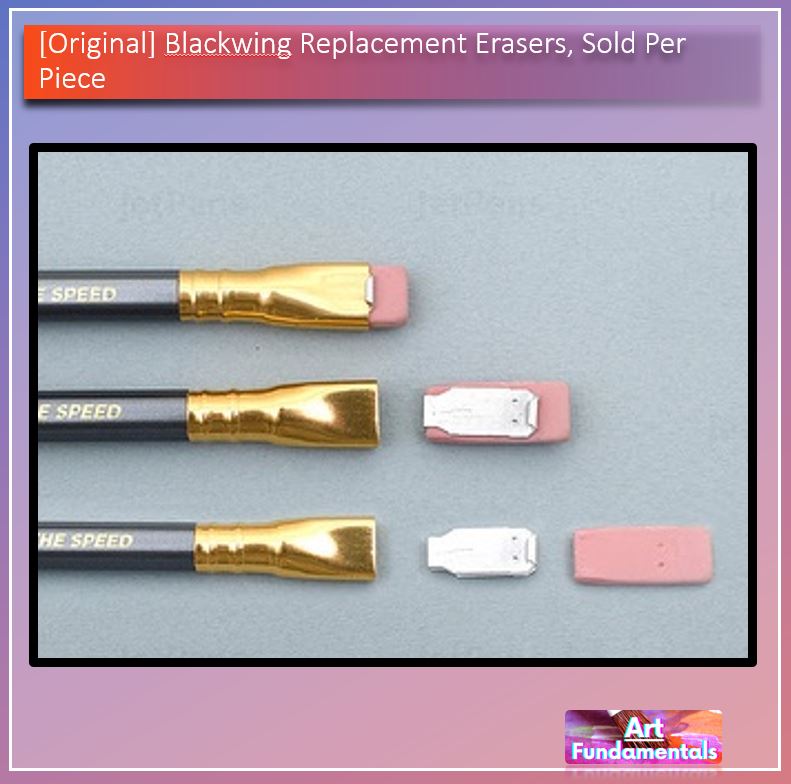 Blackwing Replacement Erasers (sold per piece, 20 php @9 pcs or more)