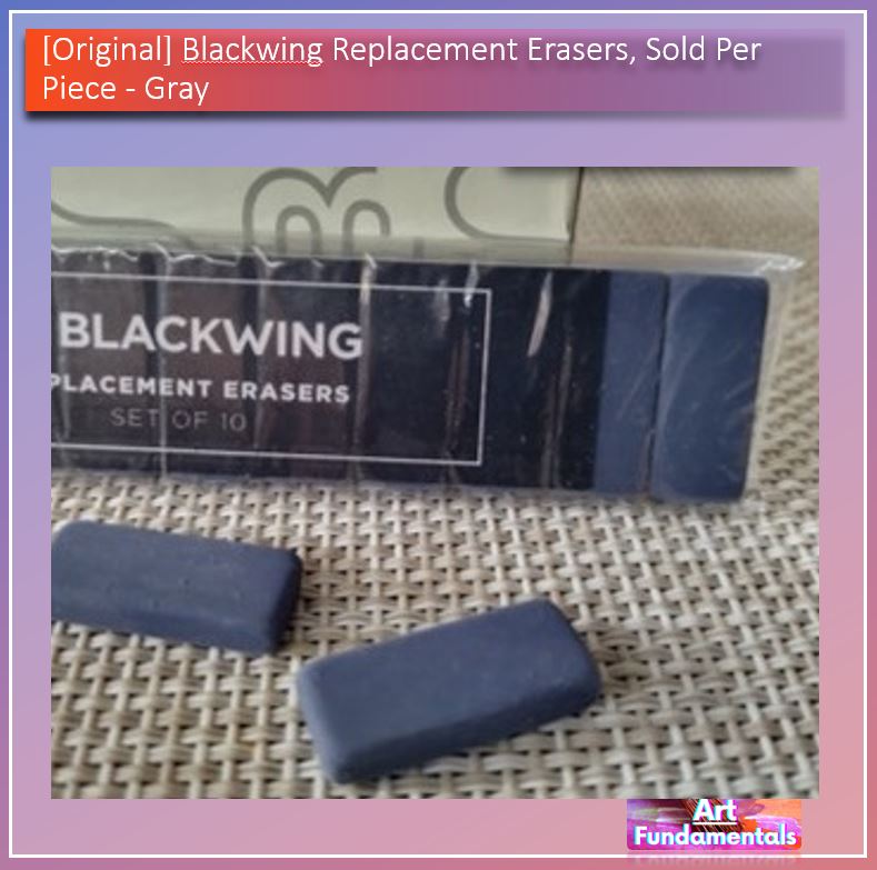 Blackwing Replacement Erasers (sold per piece, 20 php @9 pcs or more)