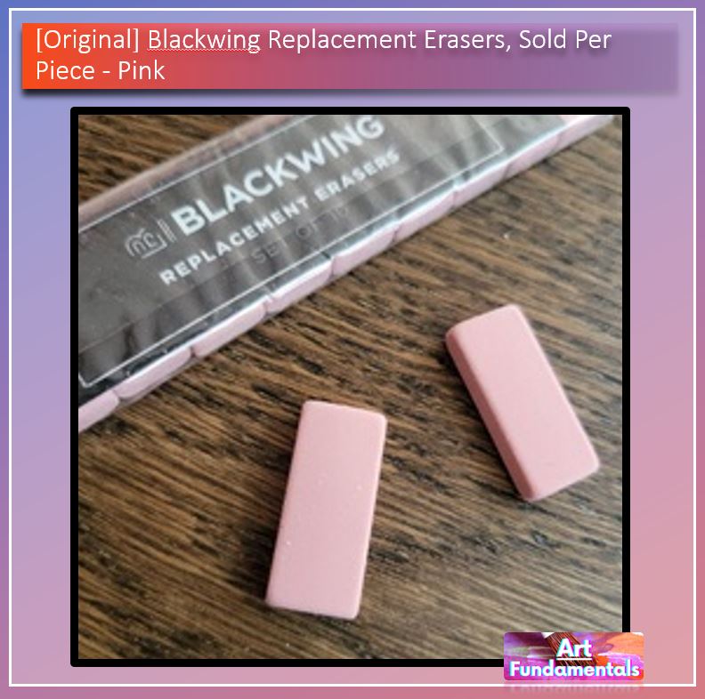 Blackwing Replacement Erasers (sold per piece, 20 php @9 pcs or more)