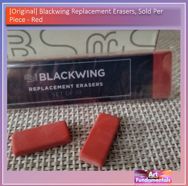 Blackwing Replacement Erasers (sold per piece, 20 php @9 pcs or more)
