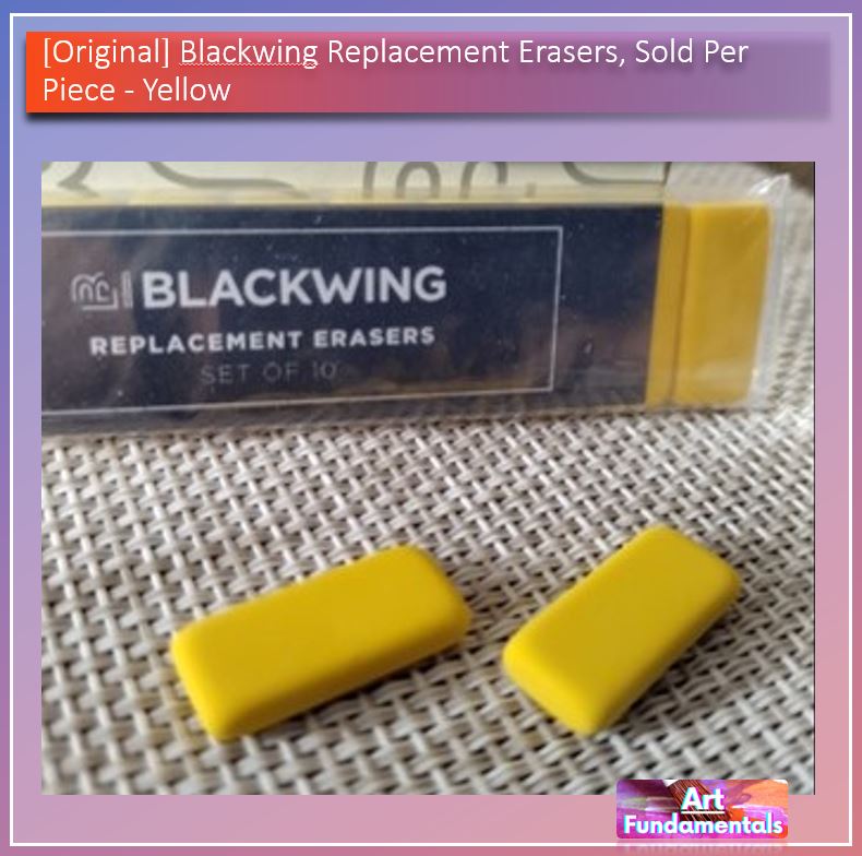 Blackwing Replacement Erasers (sold per piece, 20 php @9 pcs or more)