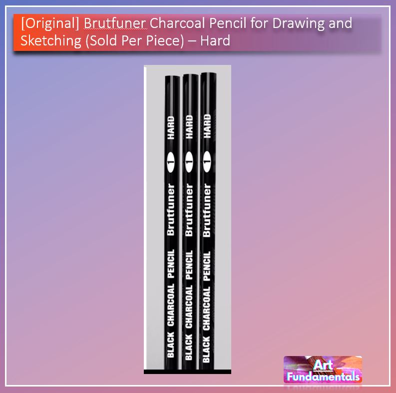 (ORIGINAL) Brutfuner Charcoal Pencil for Drawing and Sketching (Sold per Piece)
