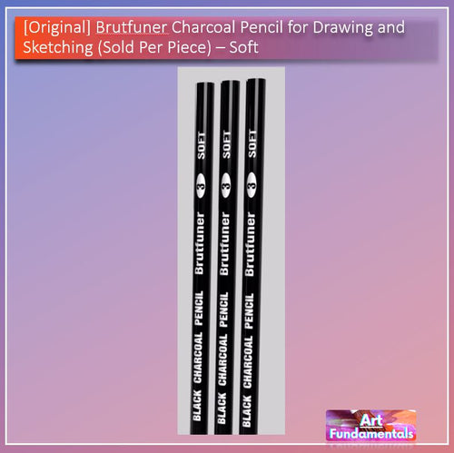 (ORIGINAL) Brutfuner Charcoal Pencil for Drawing and Sketching (Sold per Piece)