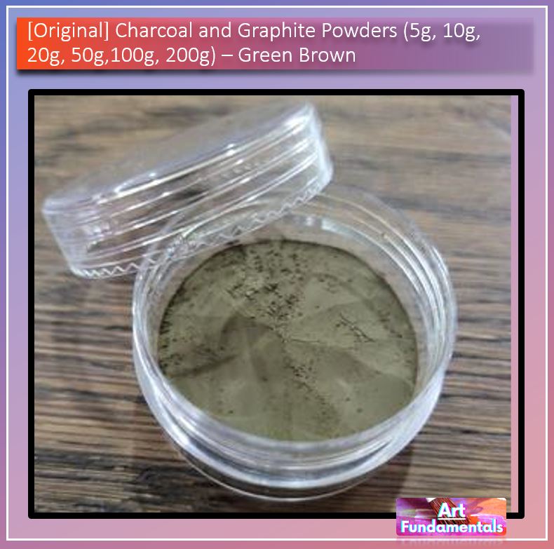 Charcoal and Graphite Powders (5g, 10g, 20g, 50g,100g, 200g)
