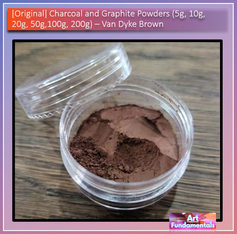 Charcoal and Graphite Powders (5g, 10g, 20g, 50g,100g, 200g)