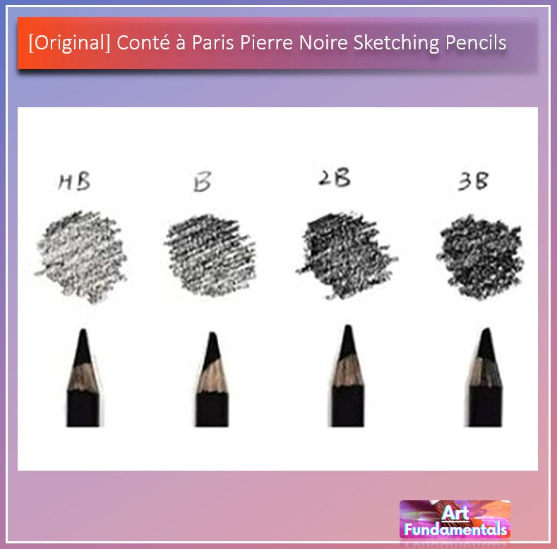 Conté à Paris Pierre Noire Sketching Pencils