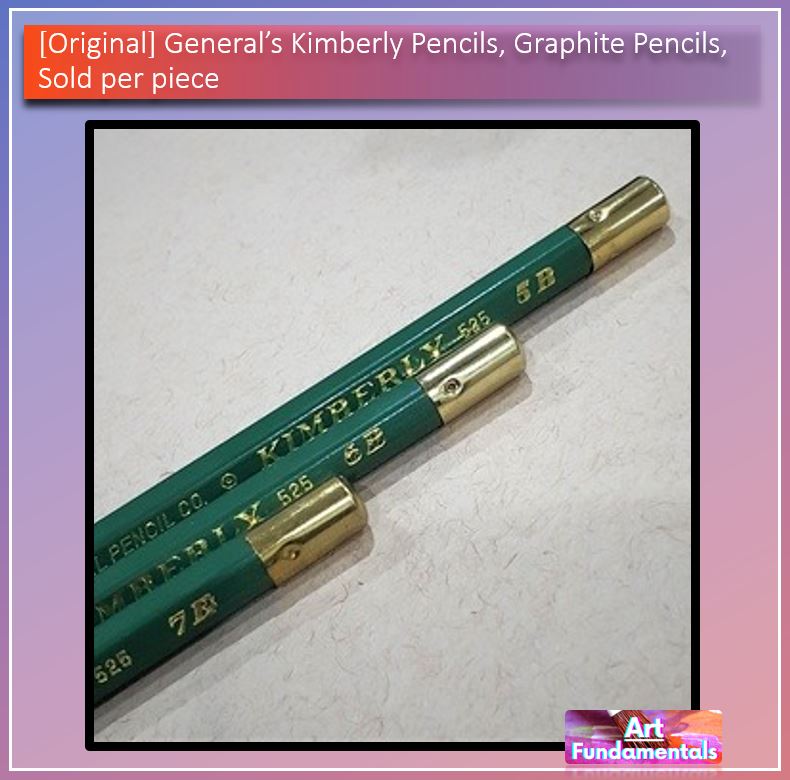 General's Kimberly Pencils, Graphite Pencils, Sold per Piece