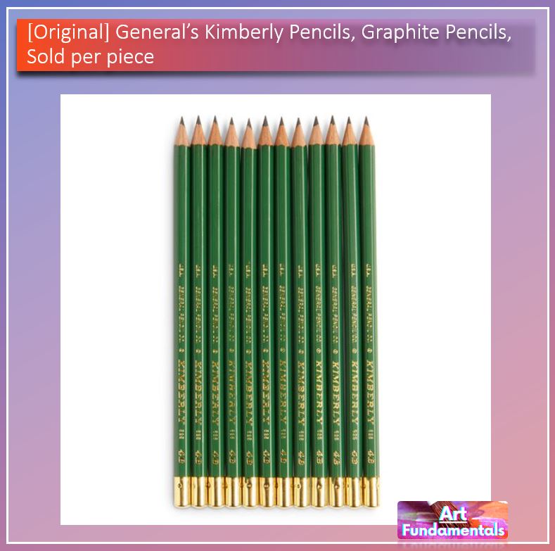 General's Kimberly Pencils, Graphite Pencils, Sold per Piece