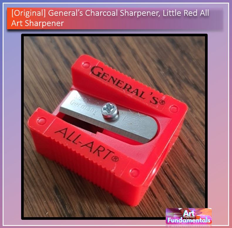 General's Charcoal Sharpener, Little Red All Art Sharpener