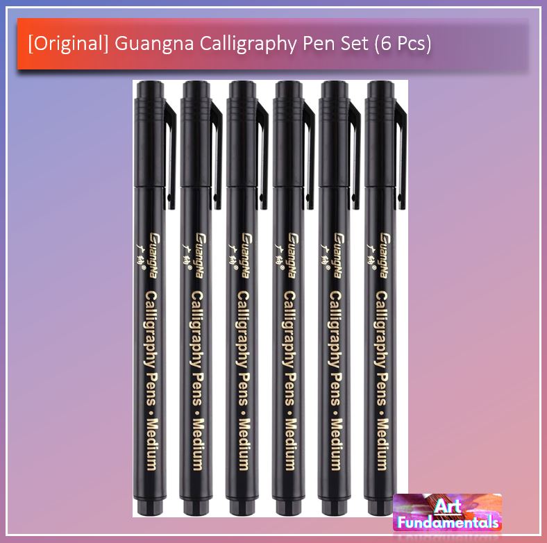 Guangna Calligraphy Pen Set (6pcs )