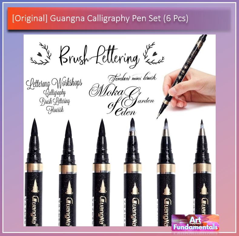 Guangna Calligraphy Pen Set (6pcs )
