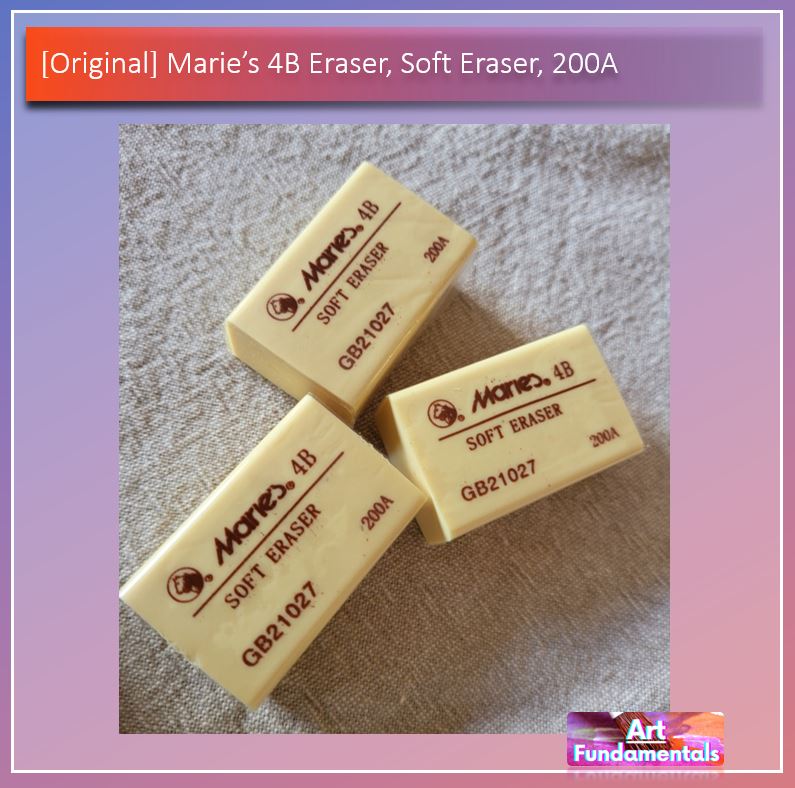 Marie's 4B Eraser - Soft Eraser, 200A, 20ea@ 5 or more