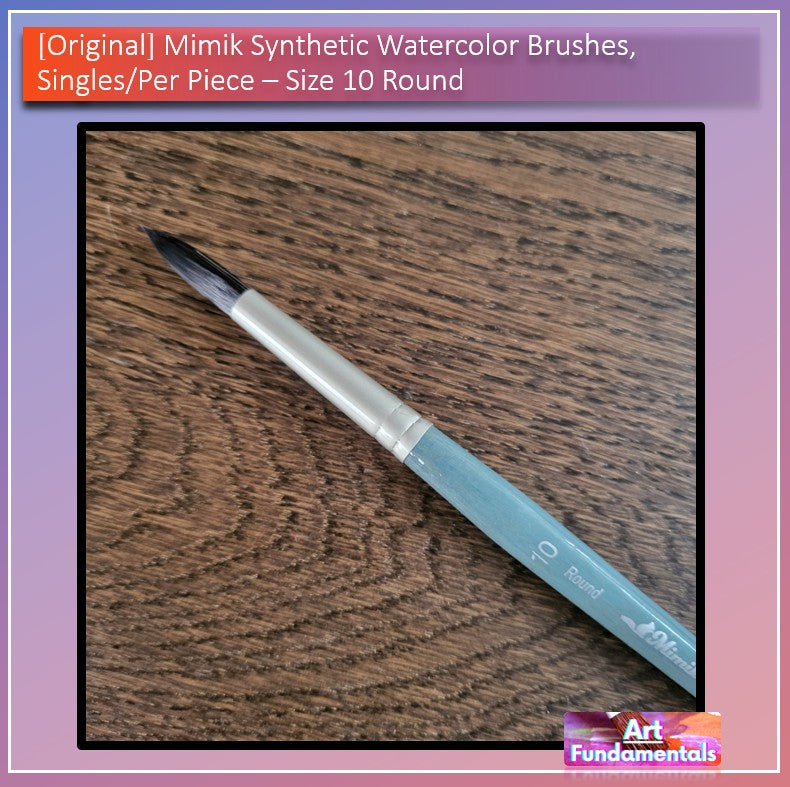 Mimik Synthetic Watercolor Brushes, Singles/ Per Piece