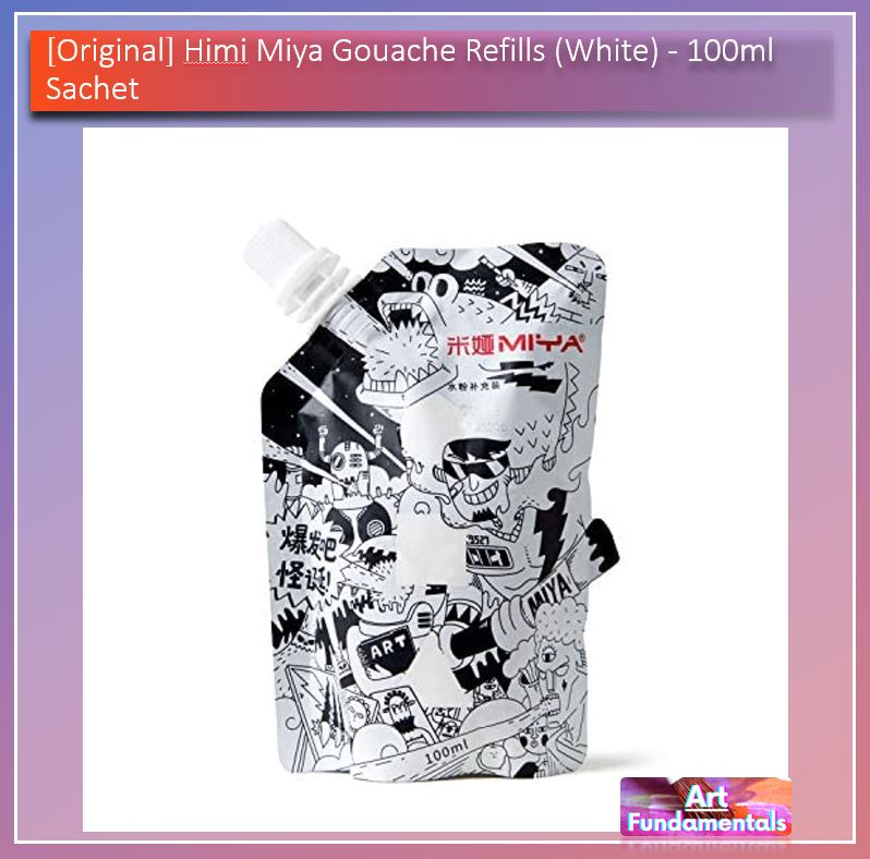 Himi Miya Gouache Refills (White)