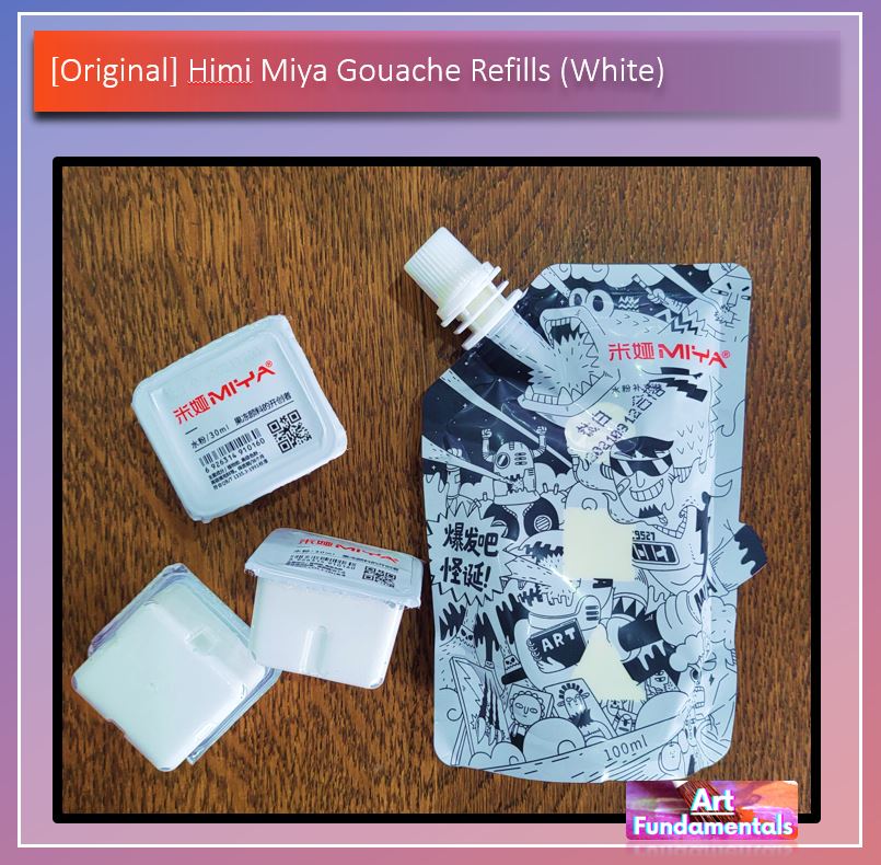 Himi Miya Gouache Refills (White)