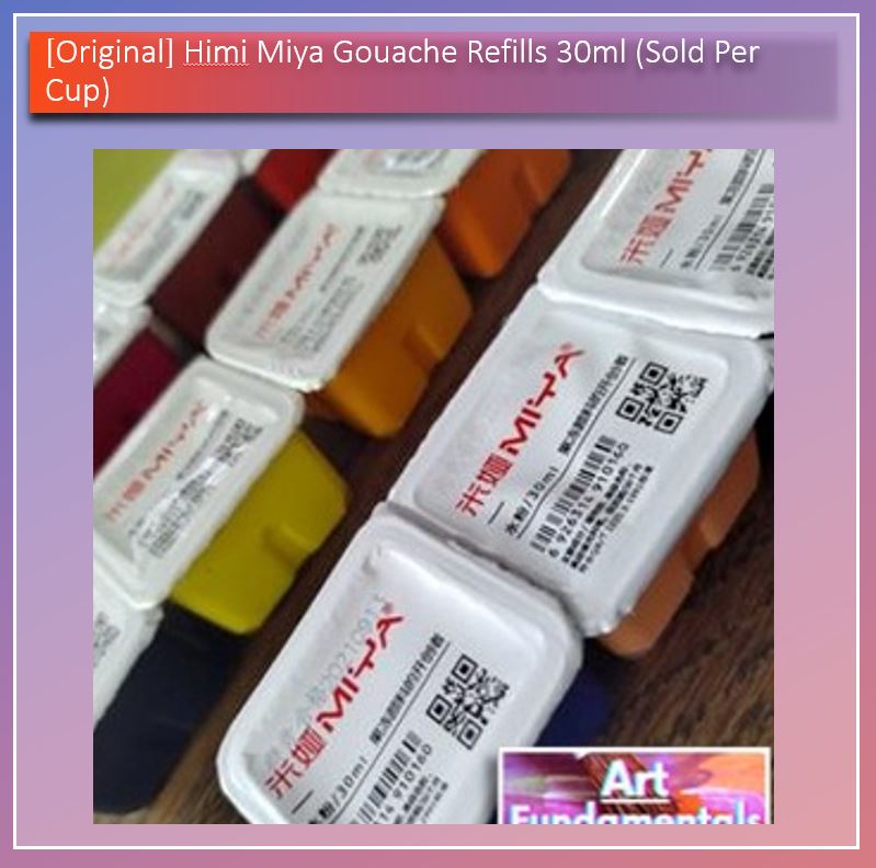 Himi Miya Gouache Refills 30ml (sold per cup)