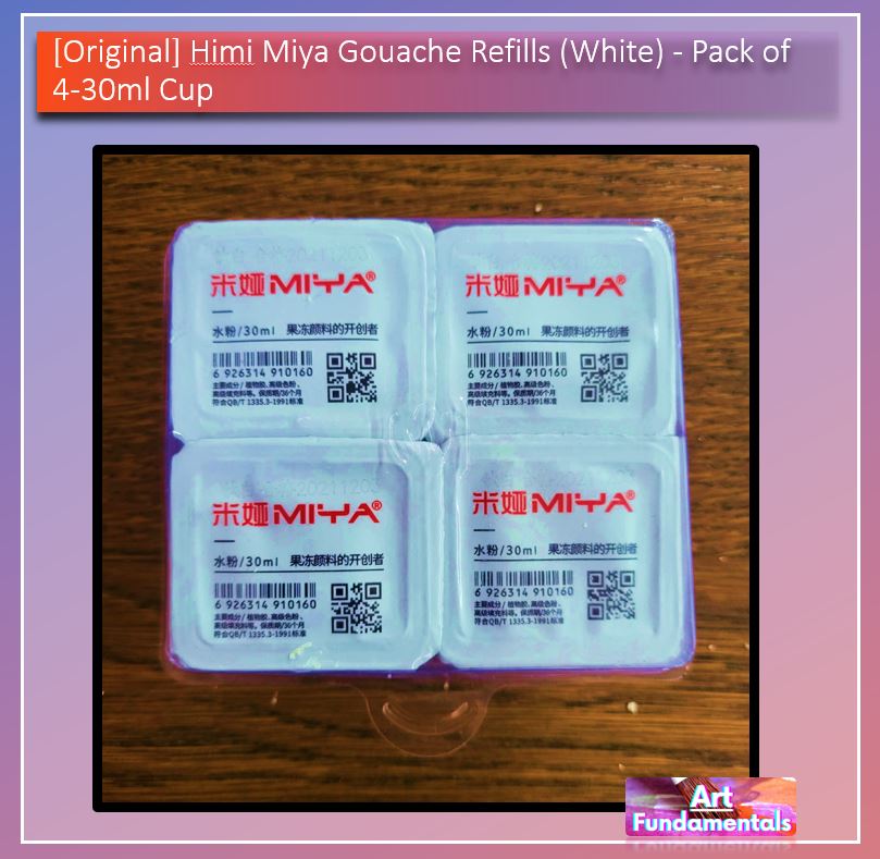 Himi Miya Gouache Refills (White)