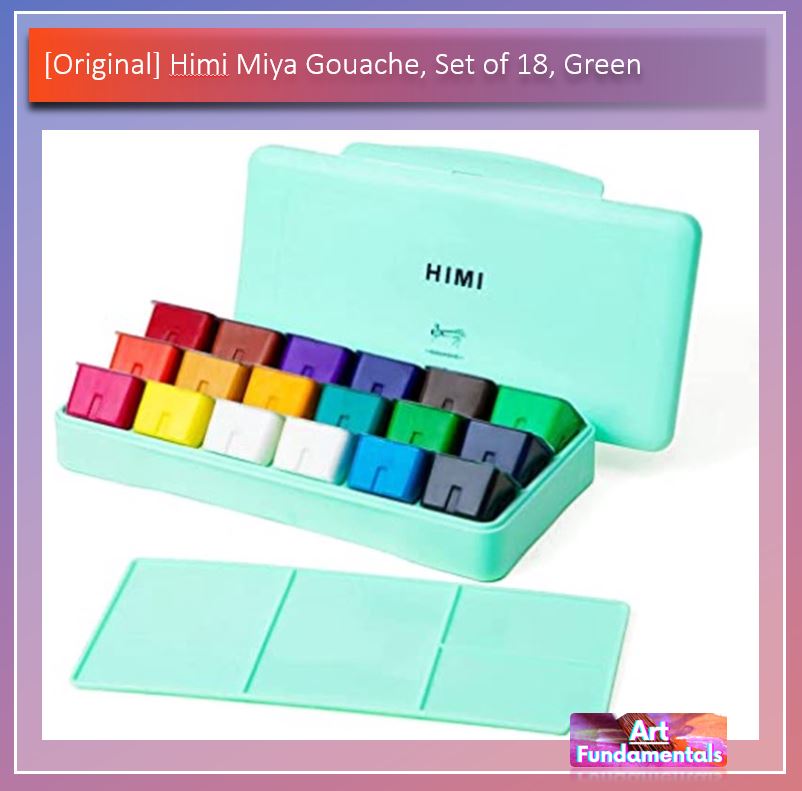 Himi Miya Gouache, Set of 18, Set of 24, Set of 56 colors, Set of 36 -Himi Miya Gouache